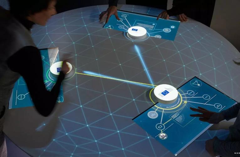 物體識別桌-廣州恒太展示科技